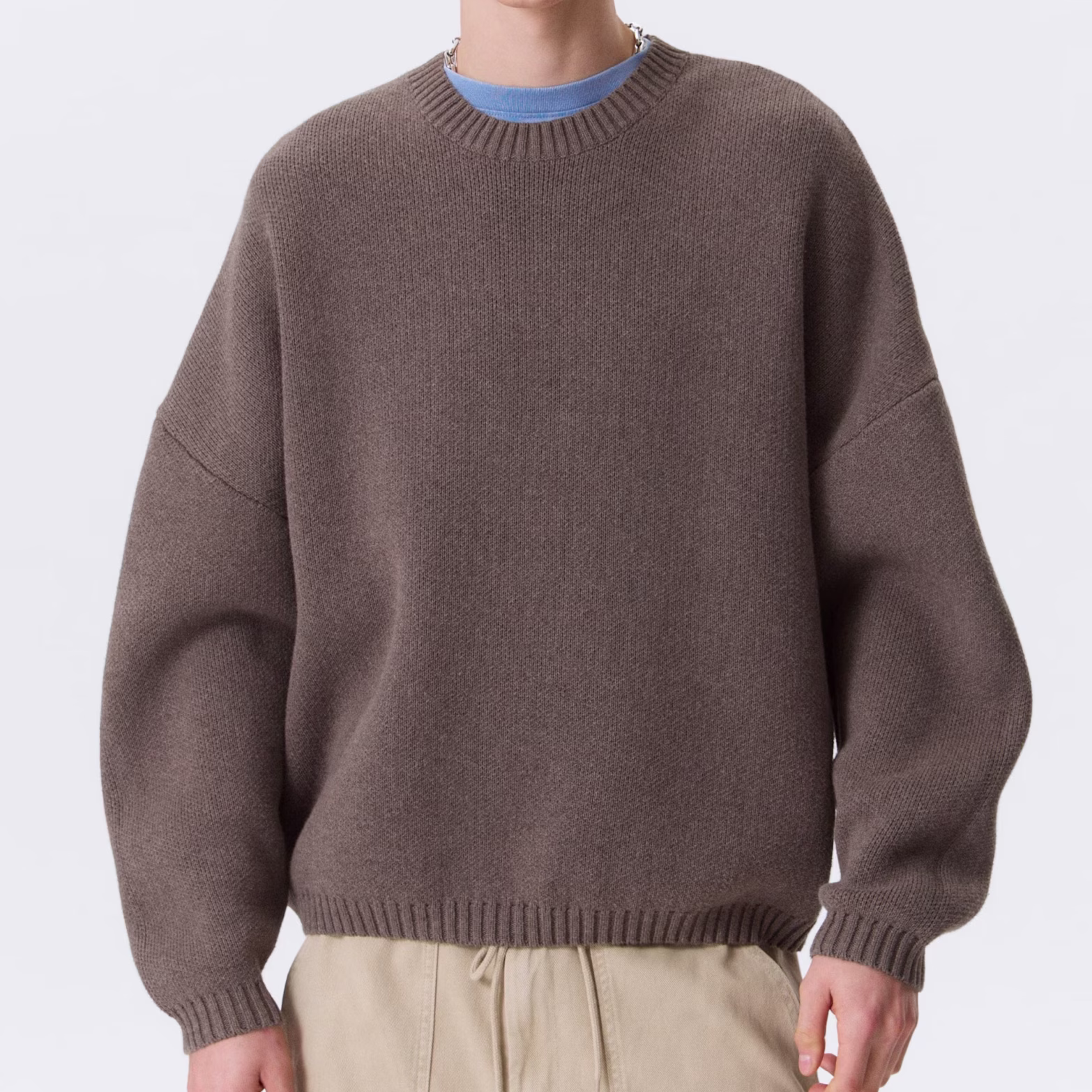 PULL OVERSIZE EN COTON ÉPAIS — Weekday