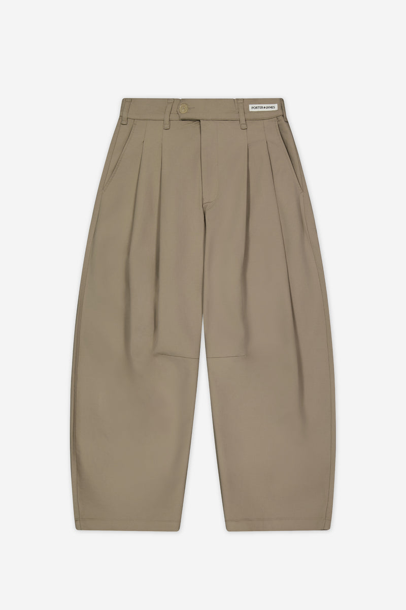 Knee Pleated Trousers — Porter James