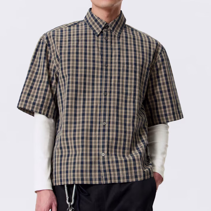 Chemise Carrée à manches courte — Weekday