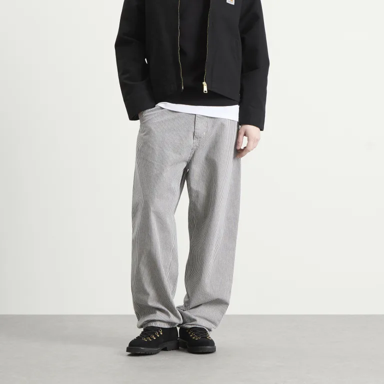 Mercer Single Knee Pants Graphite & Wax Stripe — Carhartt WIP