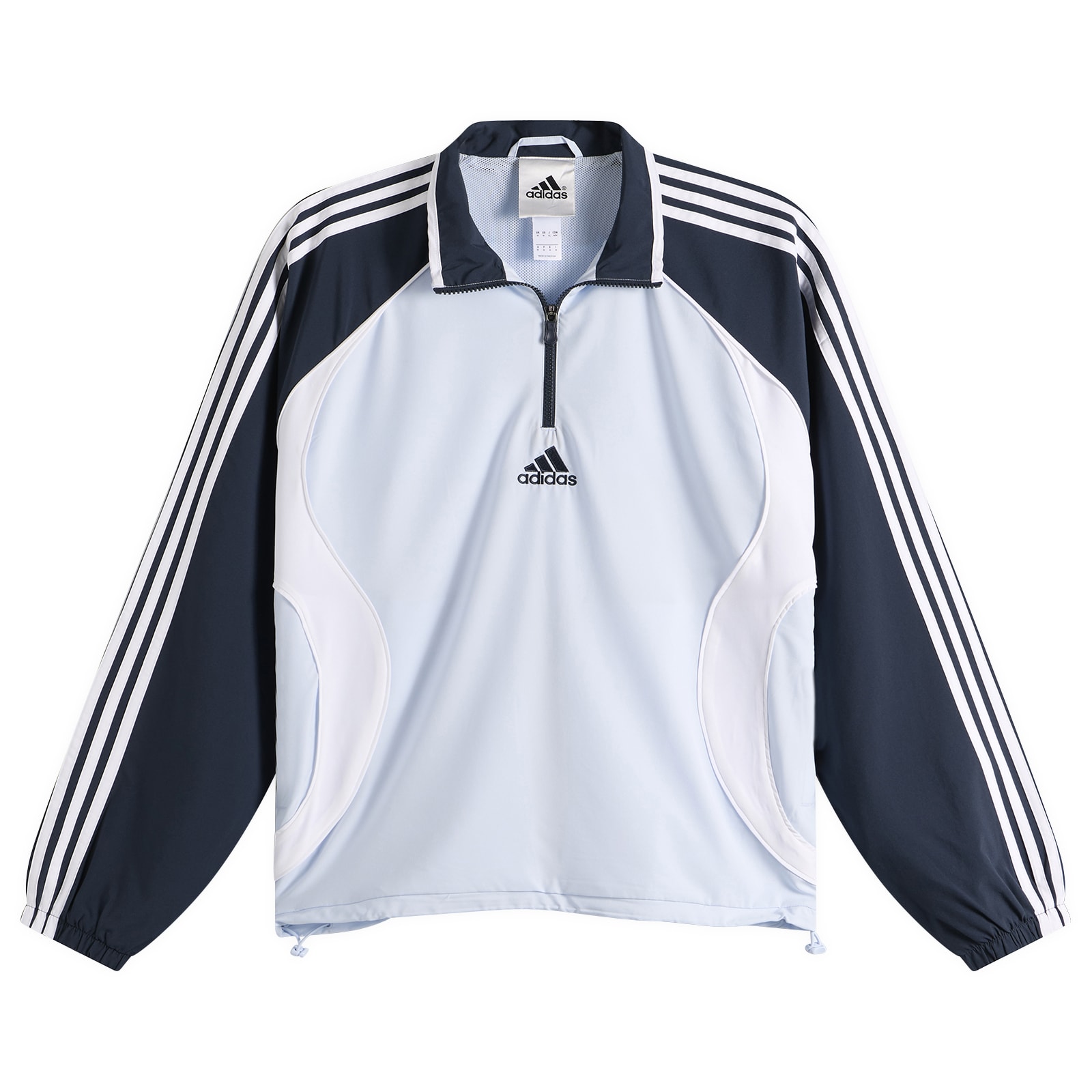 Teamgeist Half Zip Crystal Sky — Adidas