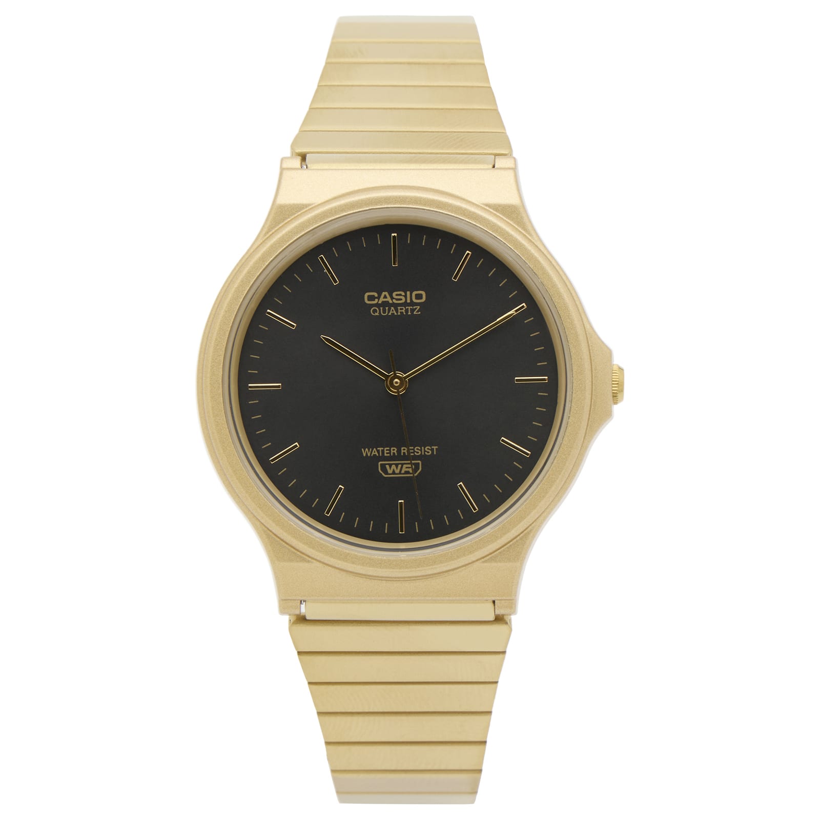 MQ24 Metal Watch Gold & Brown — Casio