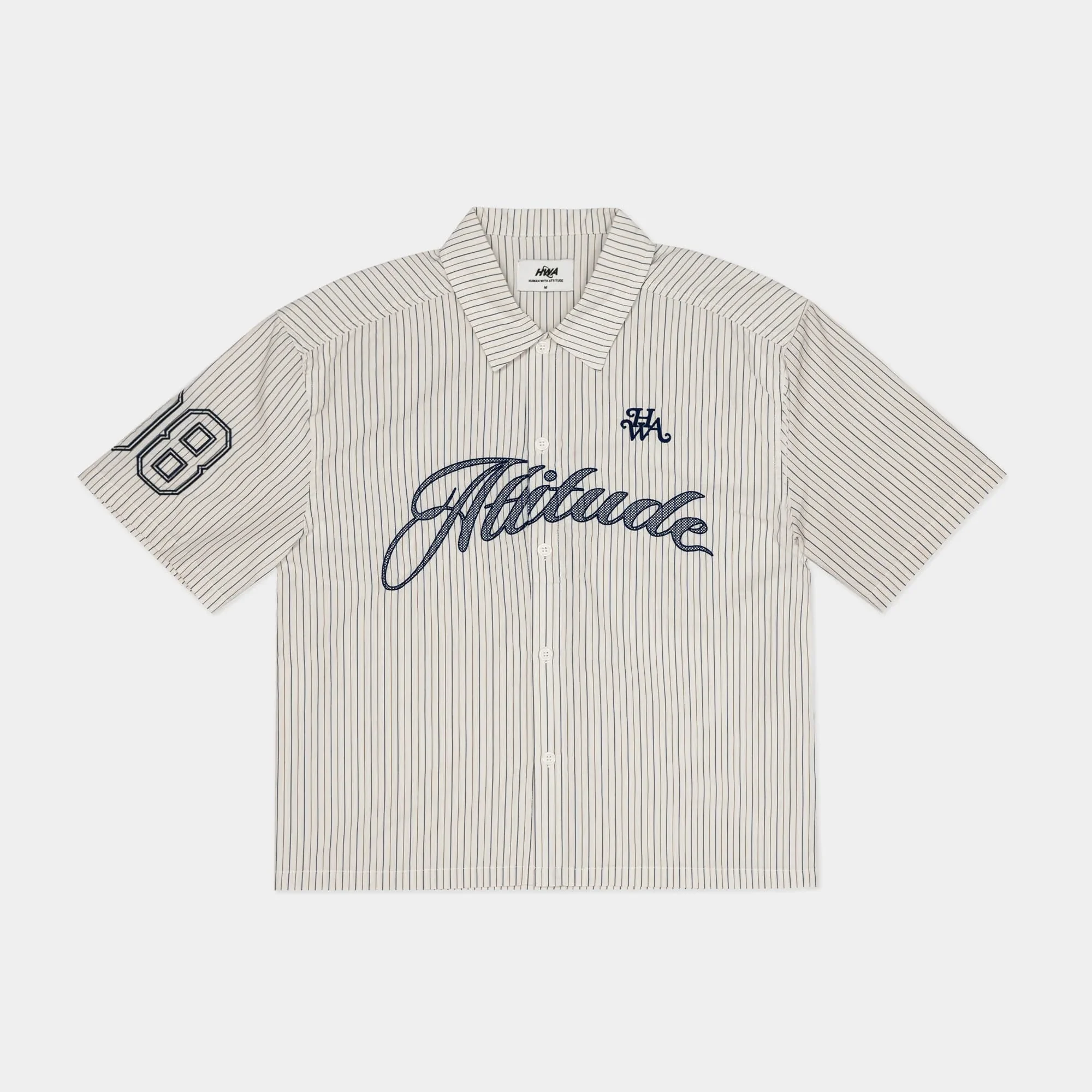 Chemise manches courtes Baseball — Human With Attitude