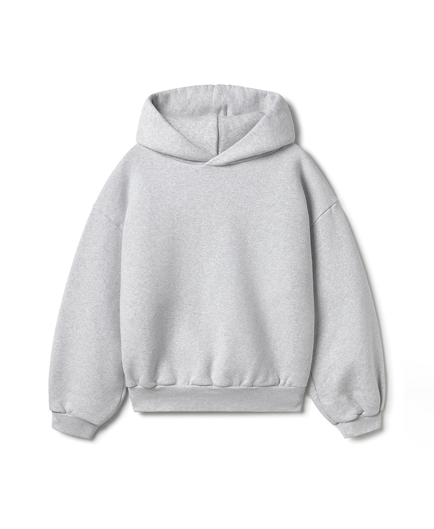 &%)GSM ‘Light Heather Gray’ Hoodie