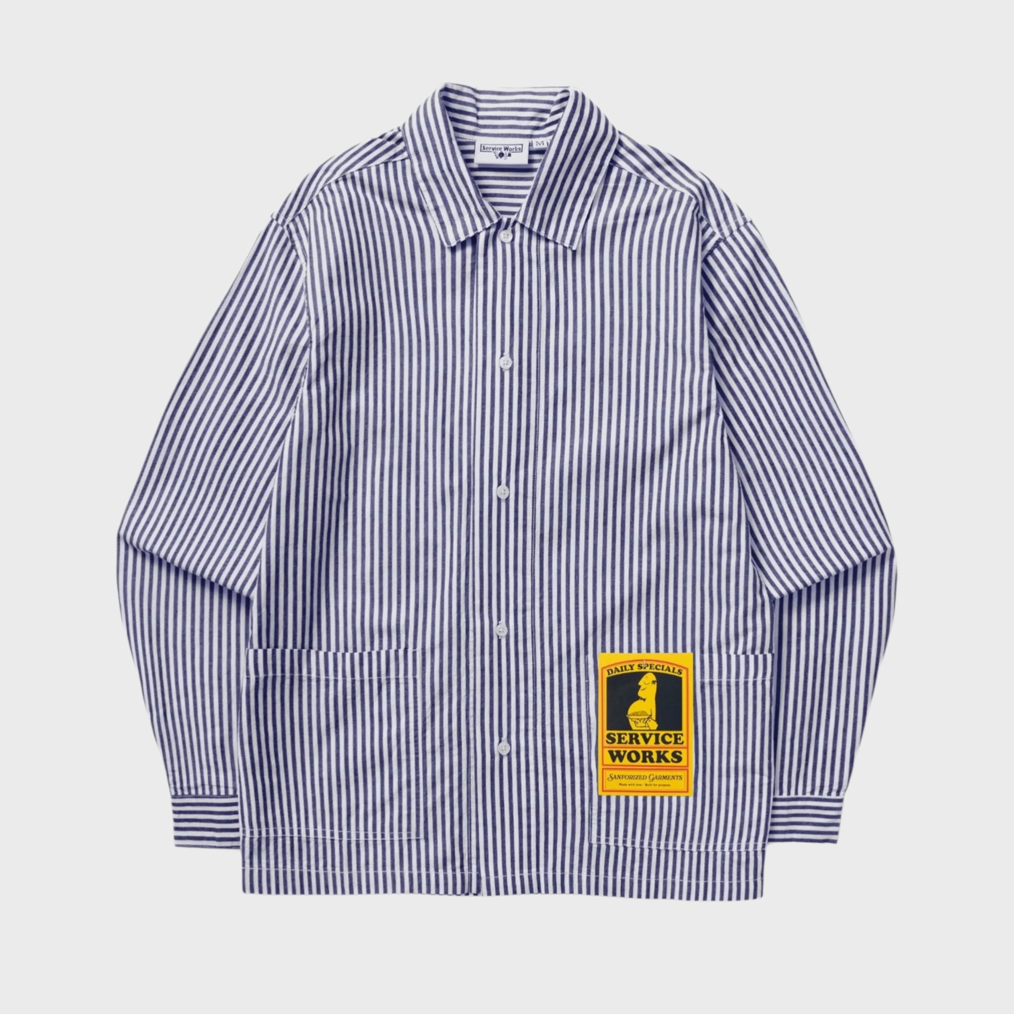 Chemise à rayures Poplin — Service Works
