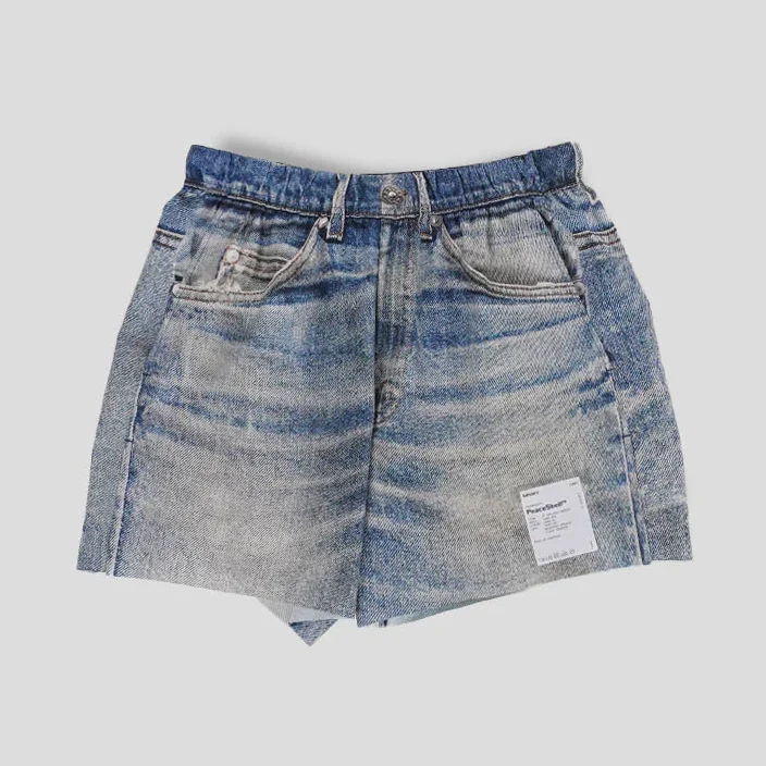 Short Peaceshell 5 Digital Denim — Satisfy