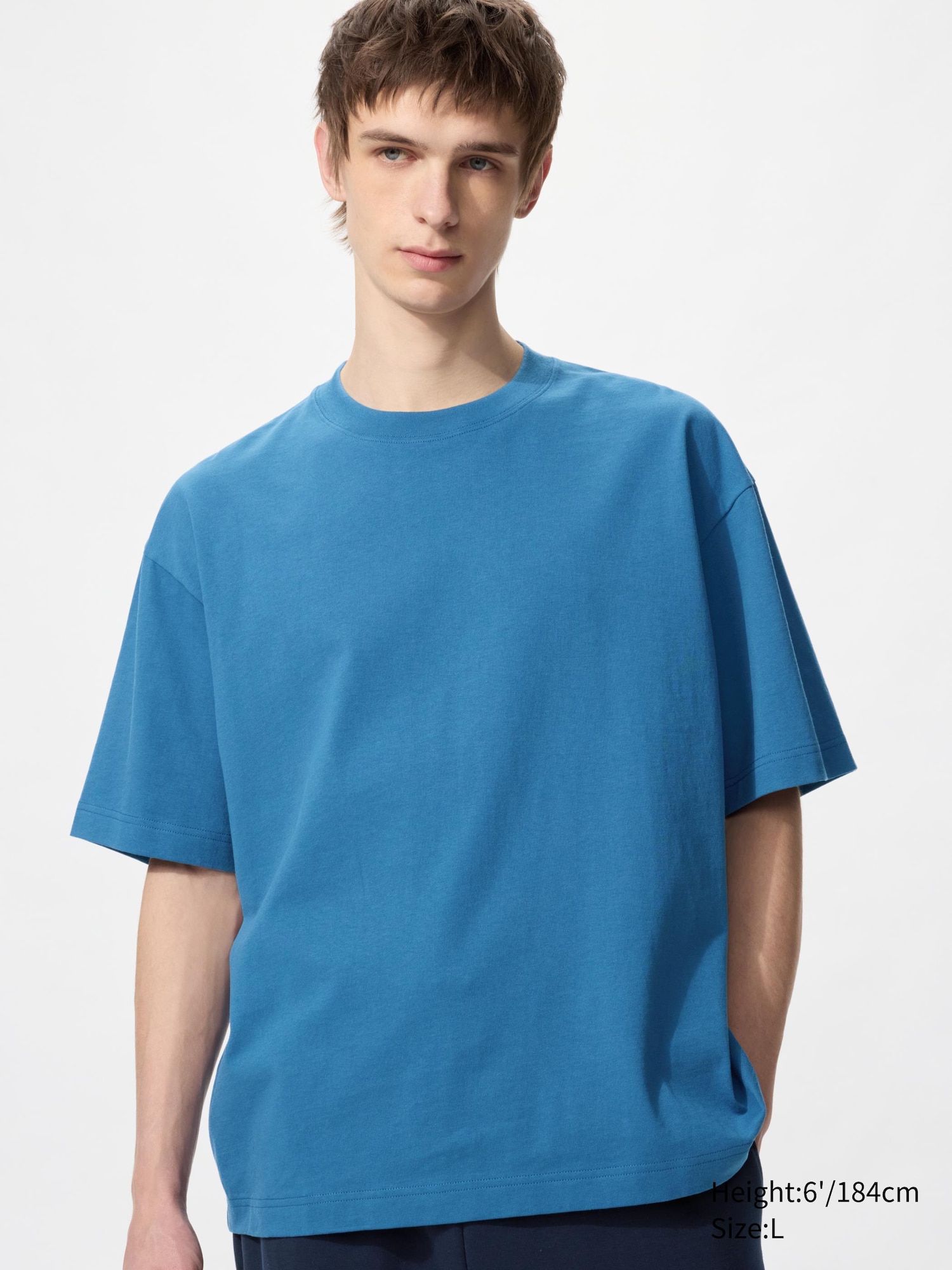 t shirt Boxy Unisexe — Uniqlo
