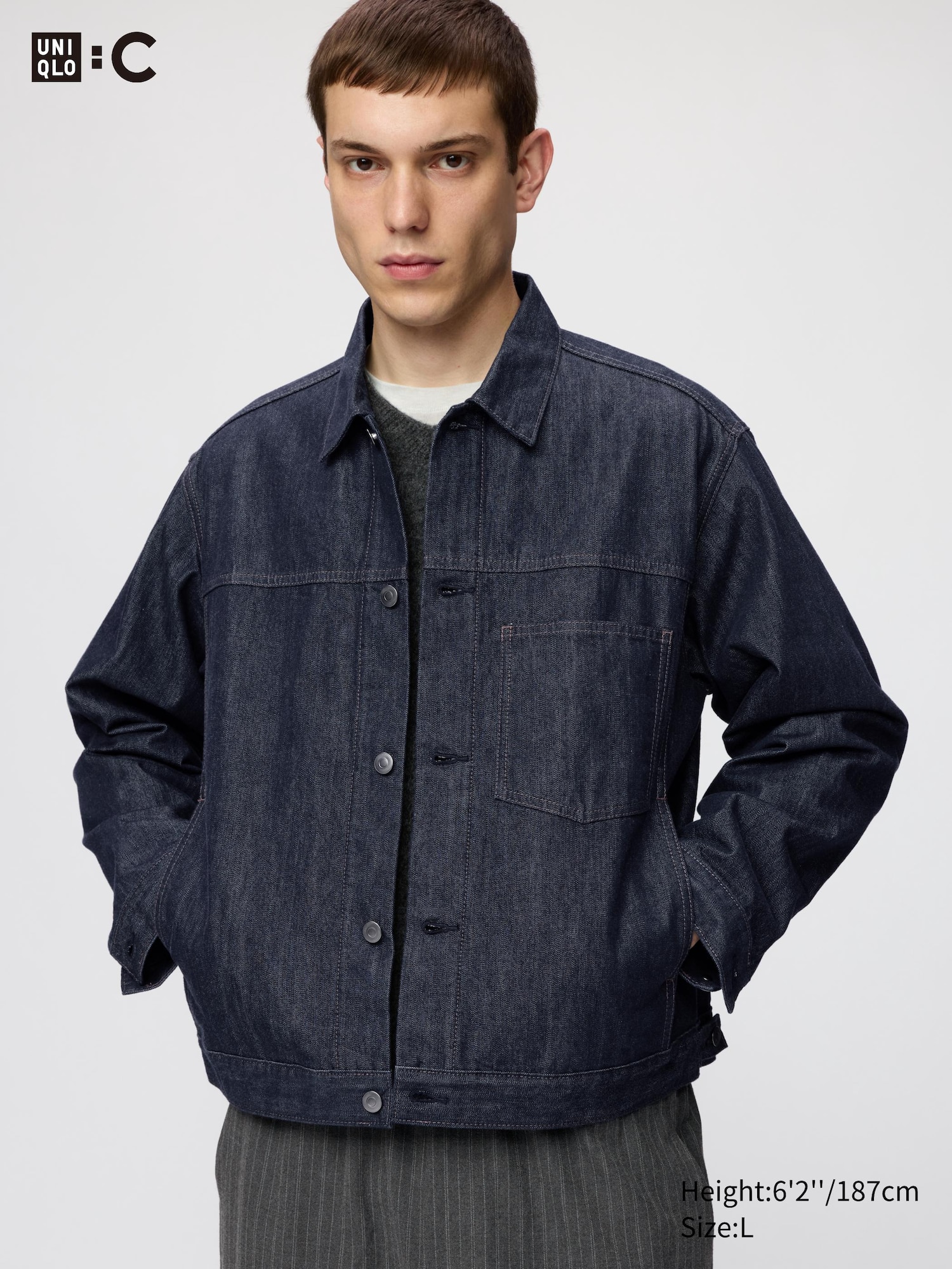 Veste en denim pour Unisexe — Uniqlo