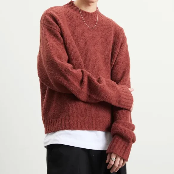 Knit en laine crop bound jumper — Bound